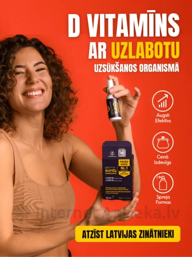 LYL sunD3 PROFESSIONAL 4 000 SV | 2 000 SV, sprejs, 50 ml | internetaptieka.lv