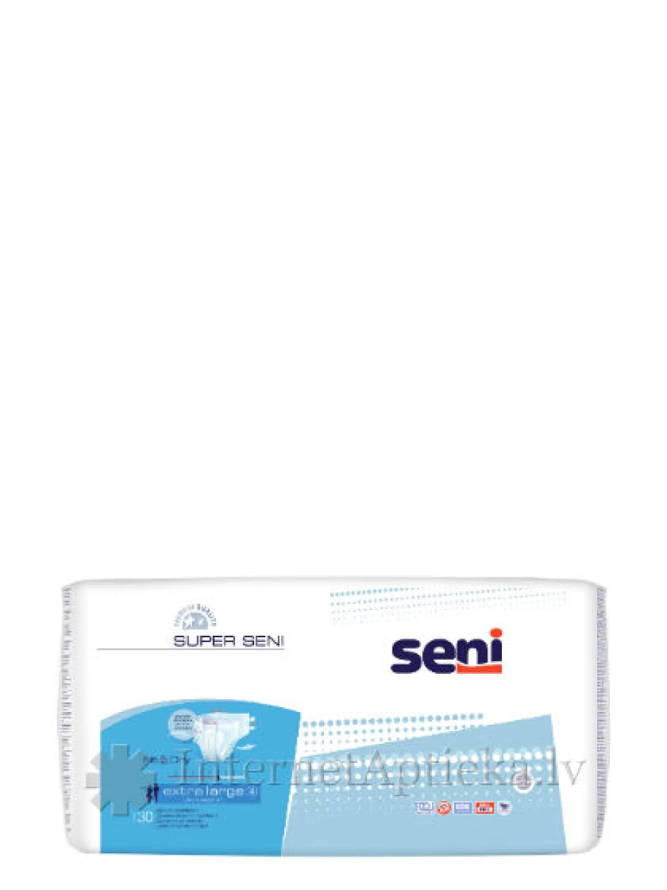 Seni Super Extra Large autiņbiksītes, 30 gb. | internetaptieka.lv