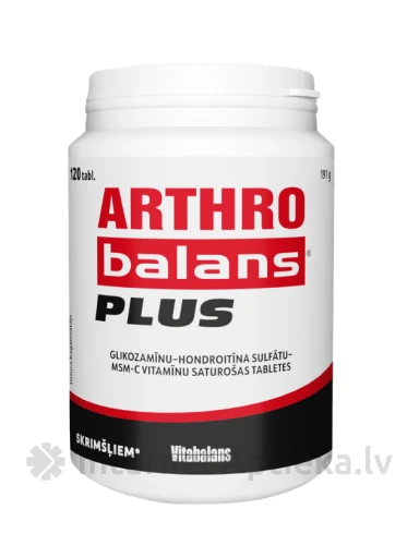 Arthrobalans Plus tabletid, 120 tabletti | internetaptieka.lv