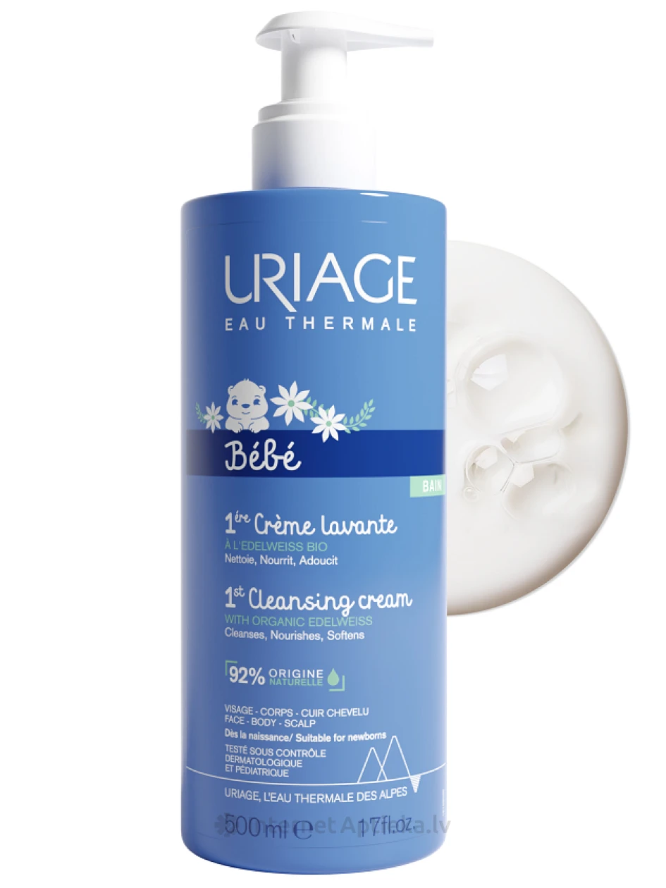 URIAGE Baby 1st Maigs mazgāšanas krēms, 500 ml | internetaptieka.lv