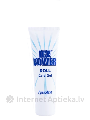Ice Power aukstais gels tūbiņā ar rullīti, 75 ml | internetaptieka.lv