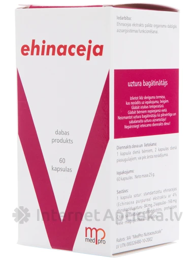 Medpro Ehinaceja, 60 kapsulas | internetaptieka.lv