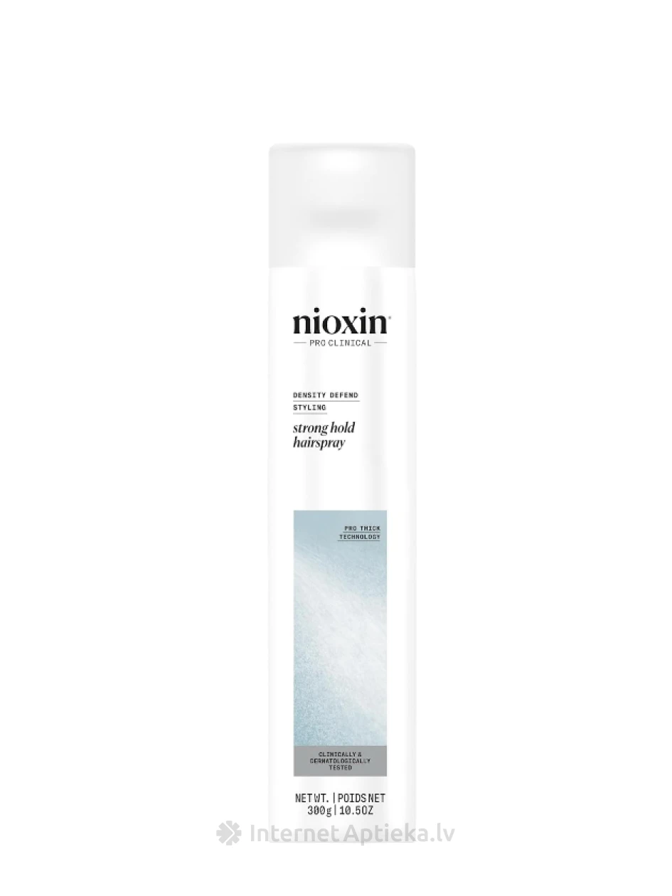 Nioxin Strong hold Hairspray juukselakk, 300 ml | internetaptieka.lv