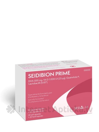 Seidibion Prime, 60 kapsulas | internetaptieka.lv