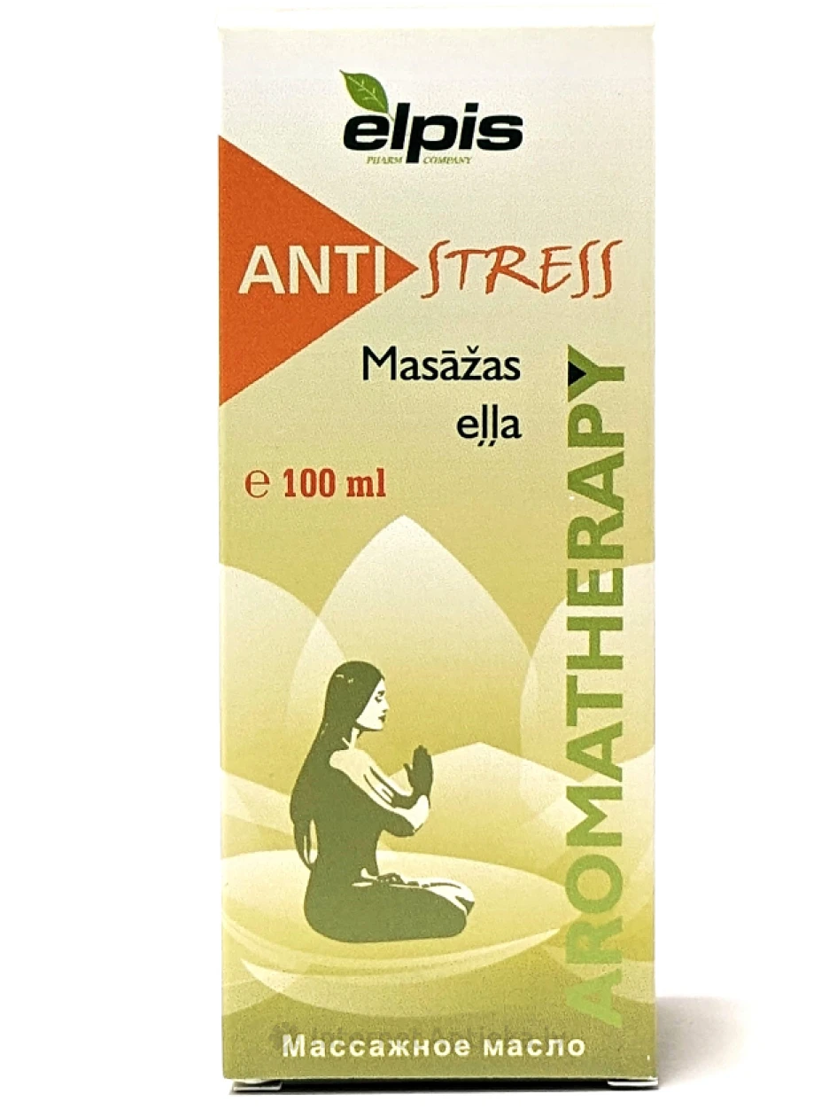 Masāžas eļļa Antistress, 100 ml | internetaptieka.lv