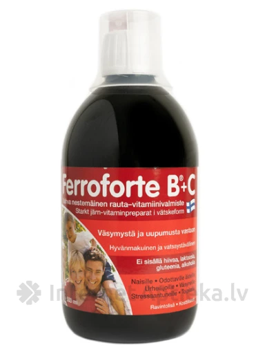 Ferroforte B, 500 ml | internetaptieka.lv