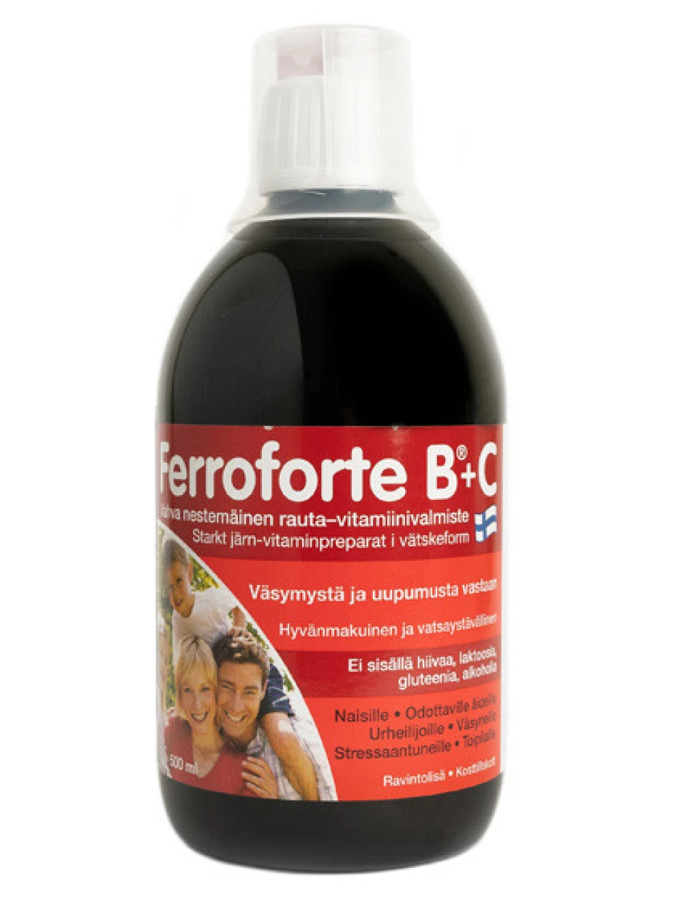 Ferroforte B+C rauamikstuur, 500 ml | internetaptieka.lv
