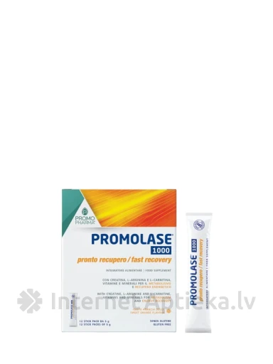 Promolase 1000 fast Recovery paciņas, 12 gb. | internetaptieka.lv