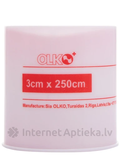Olko plāksteris, 3 cm x 2.5 m | internetaptieka.lv