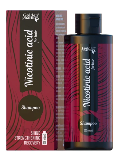 Nikotinskābes šampūns, 200 ml | internetaptieka.lv