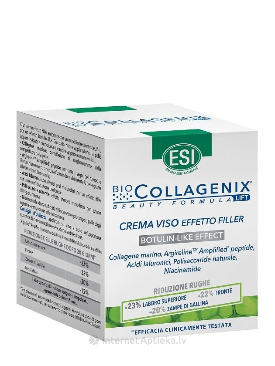 ESI Biocollagenix täitetoimega näokreem, 50 ml | internetaptieka.lv