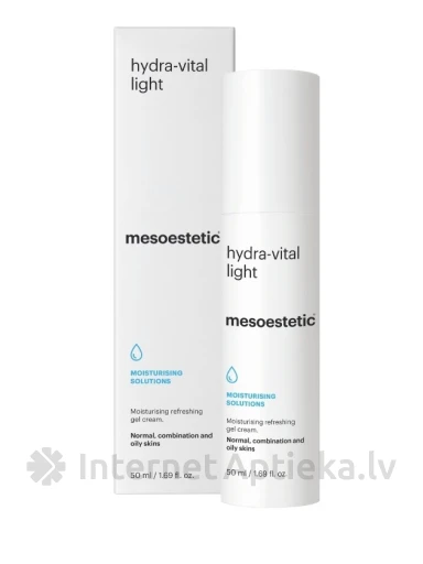 Mesoestetic hydra-vital factor увлажняющий крем для лица, 50 мл | internetaptieka.lv