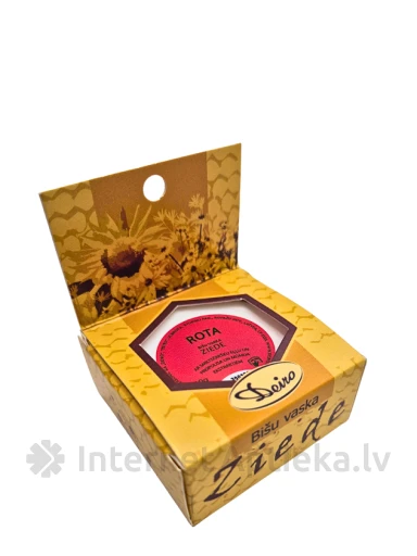 Deiro ROTA Bišu vaska ziede ar propolisa un mūmija ekstraktiem un smiltsērkšķu eļļu, 10 g | internetaptieka.lv