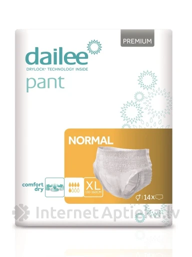 Dailee Pant Premium normal XL autiņbiksītes, 14 gb. | internetaptieka.lv