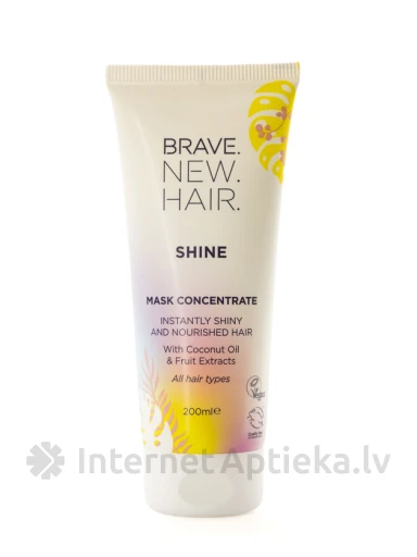 Brave.New.Hair. Shine maska, 200 ml | internetaptieka.lv