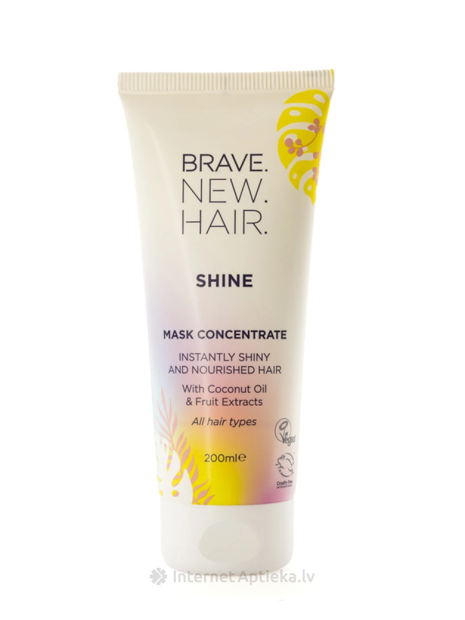Brave.New.Hair. Shine maska, 200 ml | internetaptieka.lv