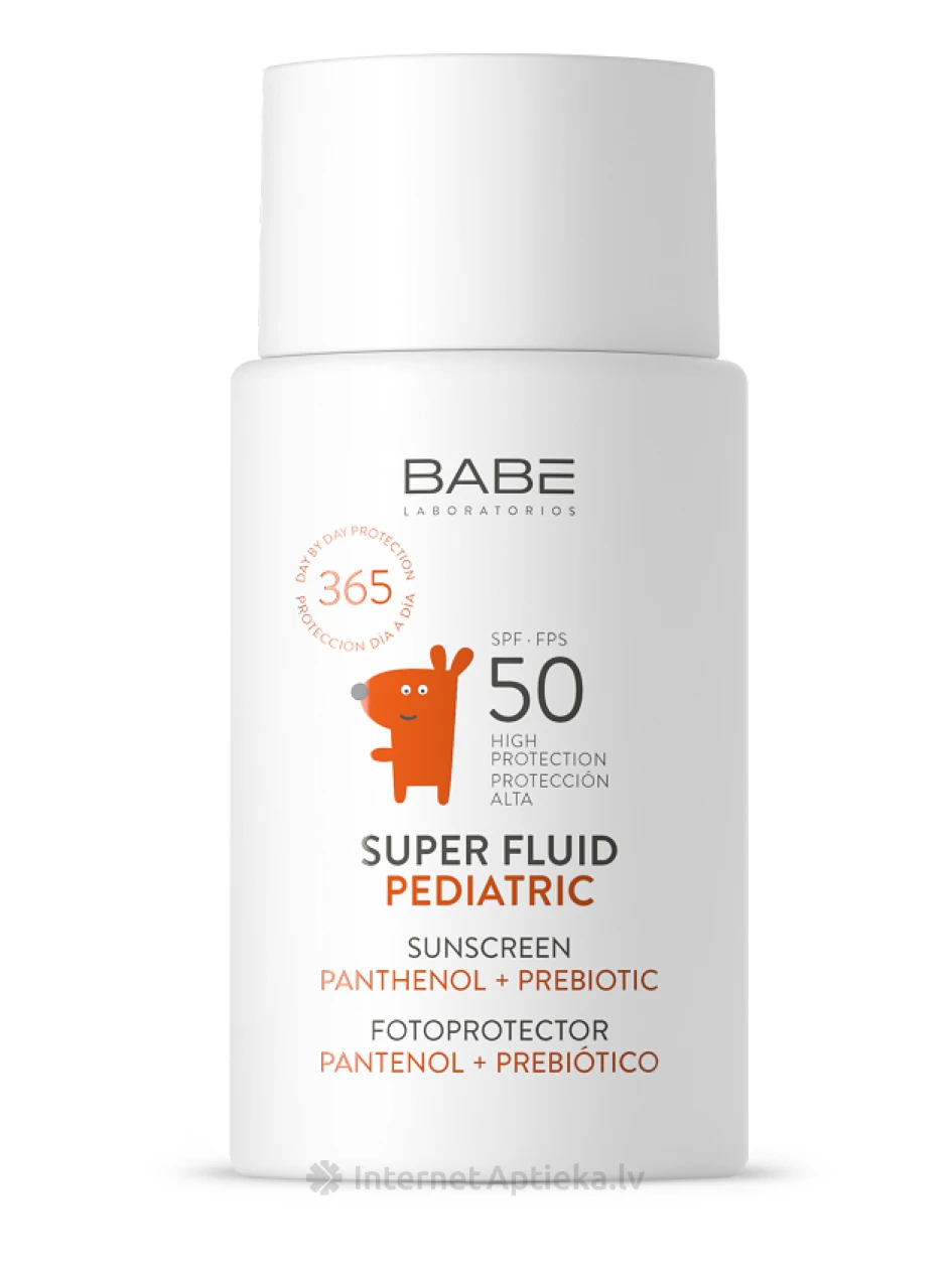 Babē SUN SPF50+ PEDIATRIC Super fluīds, 50 ml | internetaptieka.lv