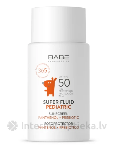 Babē SUN SPF50+ PEDIATRIC Super fluīds, 50 ml | internetaptieka.lv
