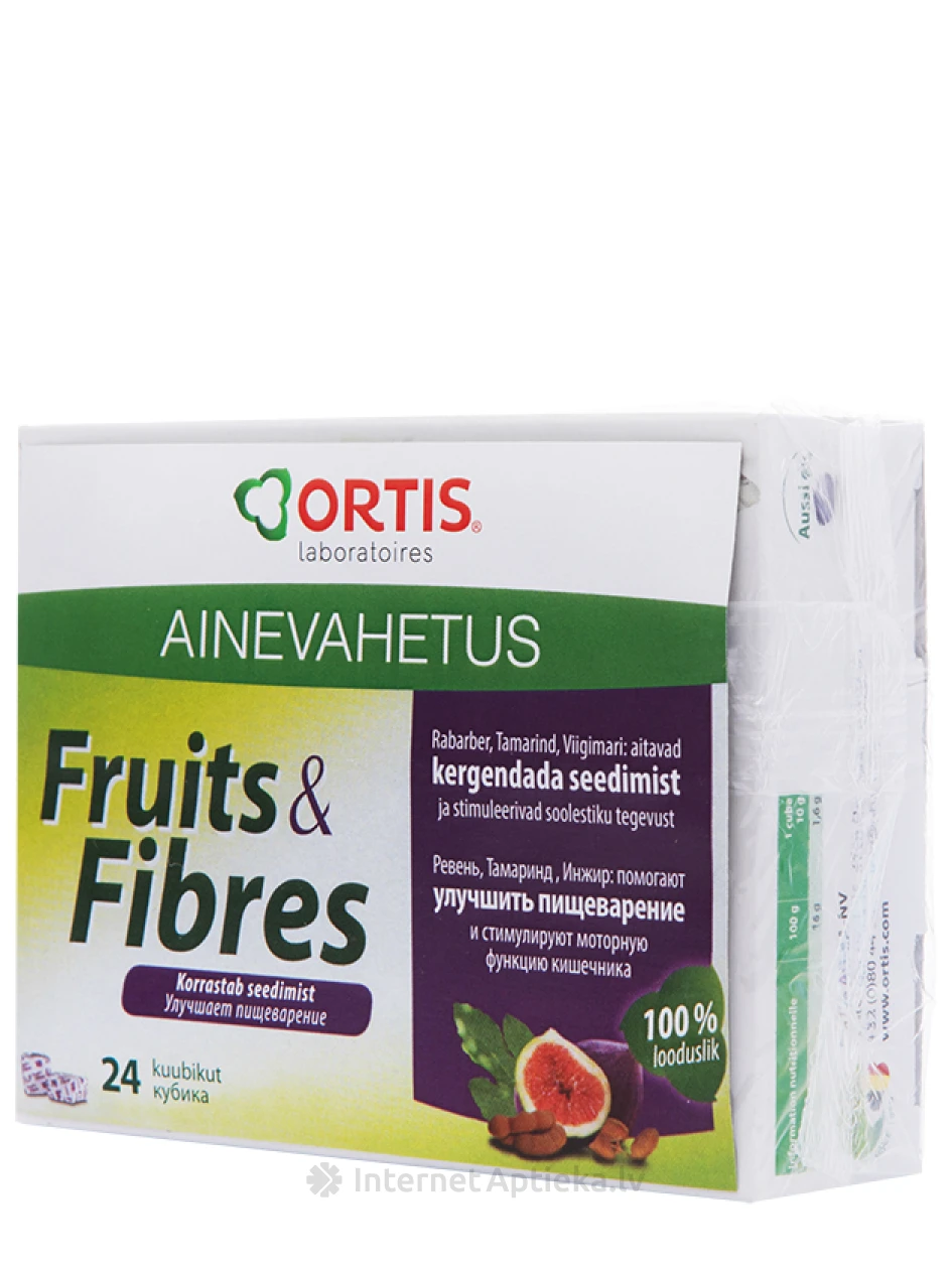 Fruits & Fibres, 24 kubiņi | internetaptieka.lv