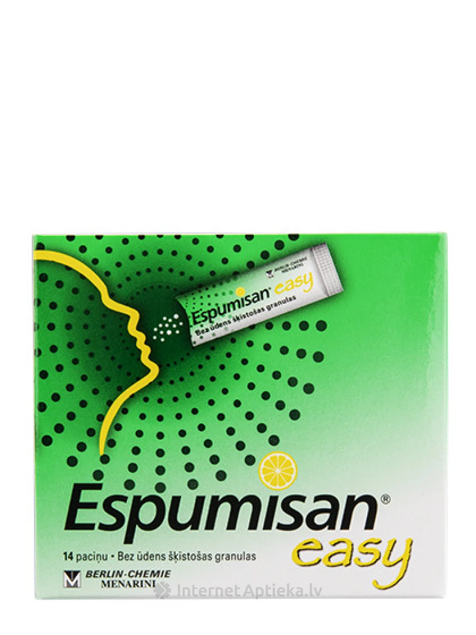 Espumisan Easy гранулы, 14 пакетиков | internetaptieka.lv