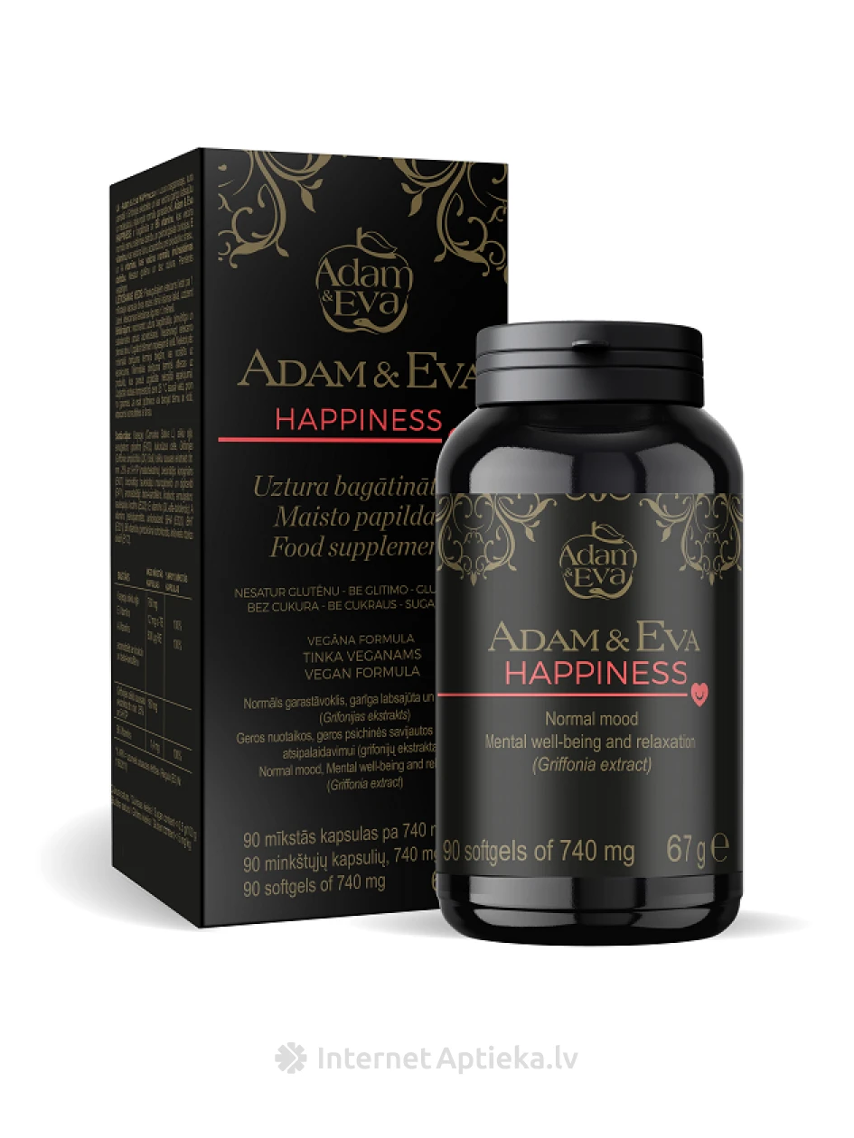 ADAM&EVA Happiness, 90 kapslit | internetaptieka.lv