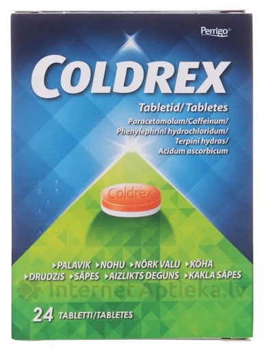 Coldrex, 24 tabletes | internetaptieka.lv