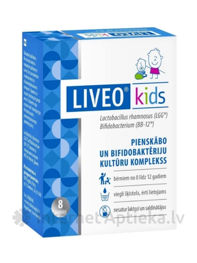 Liveo Kids maisījums, 8 paciņas | internetaptieka.lv