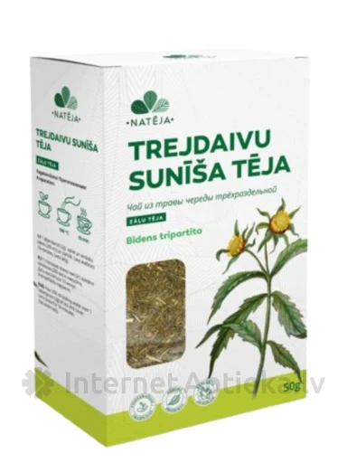 Natēja Trejdaivu sunīša laksti tēja, 50 g | internetaptieka.lv