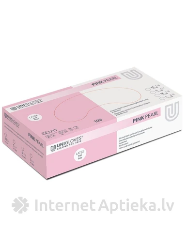 Puudrivabad nitriilkindad suurus L roosa, 100 tk. | internetaptieka.lv