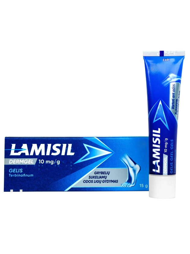 Lamisil Dermgel 10 mg/g gels
