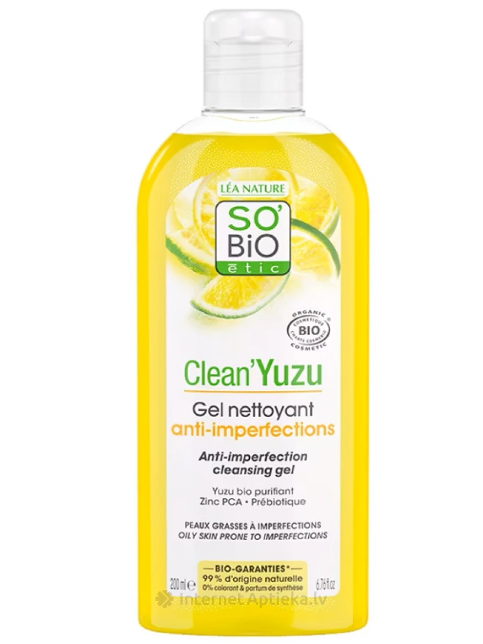 So Bio Очищающий гель против несовершенств кожи, 200 мл | internetaptieka.lv