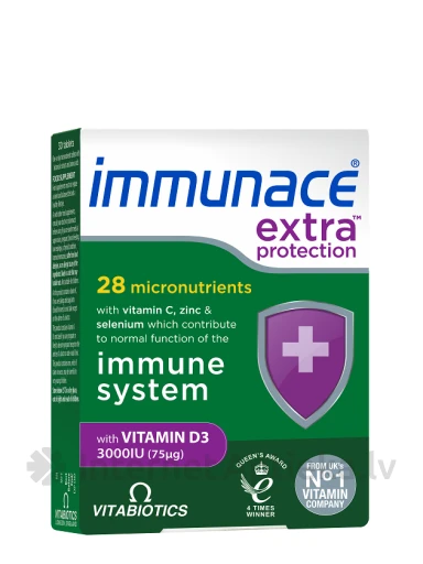 Immunace Extra Protection, 30 таблеток | internetaptieka.lv