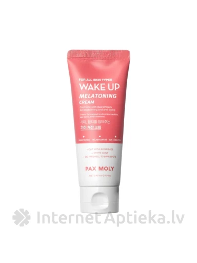 PAX MOLY Wake up Осветляющий крем, 100 г | internetaptieka.lv