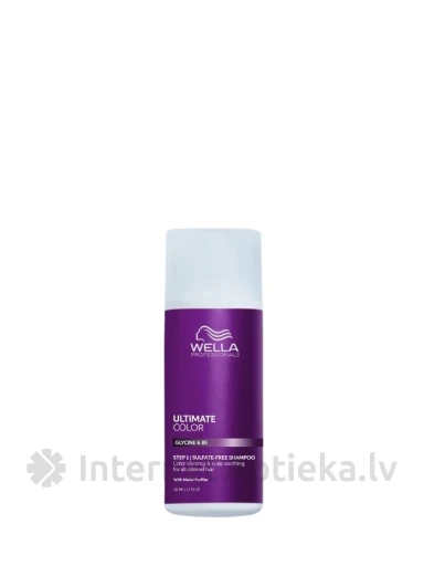 Wella Professionals ULTIMATE COLOR sulfaadivaba šampoon, 50 ml | internetaptieka.lv