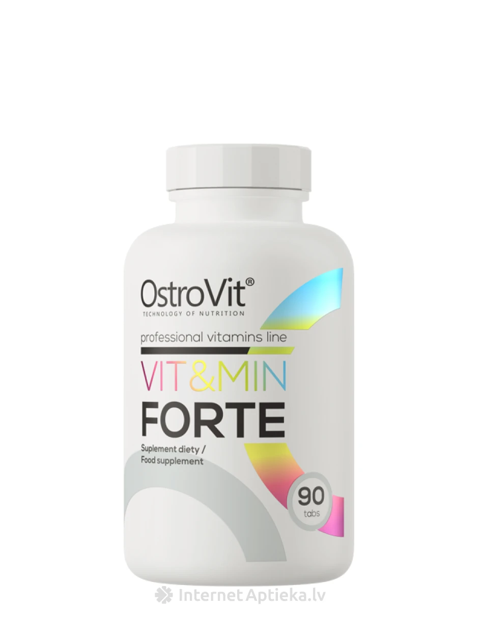 OstroVit Vit&Min FORTE tabletės, 90 vnt. | internetaptieka.lv