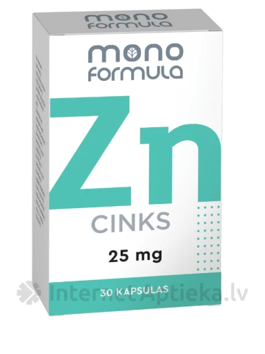 Mono Formula - Cinks, 30 kapsulas | internetaptieka.lv