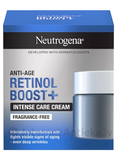 NEUTROGENA Anti-Age Retinol Boost+ krēms sejas ādas kopšanai, 50 ml | internetaptieka.lv