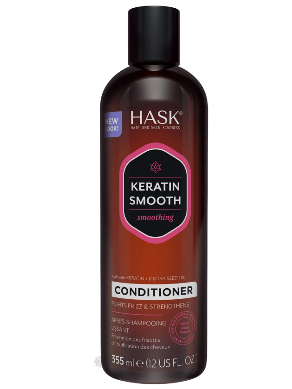 HASK matus taisnojošs keratīna balzams, 355 ml | internetaptieka.lv