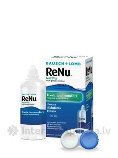 Renu MultiPlus lahendus kontaktläätsedele | internetaptieka.lv