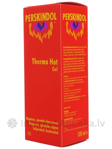 PERSKINDOL Thermo Hot Gel soojendav geel, 100 ml | internetaptieka.lv