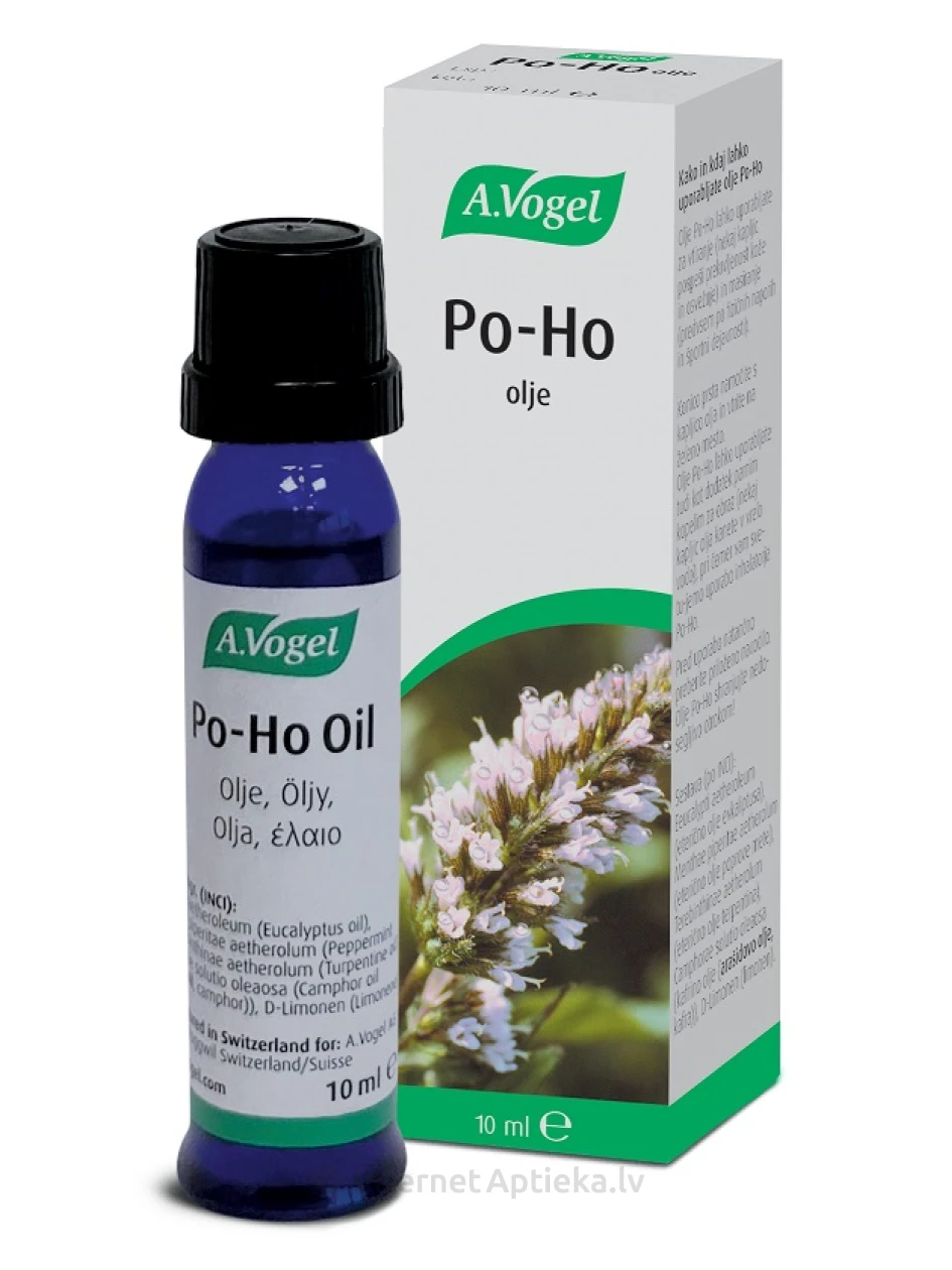 A.Vogel Po-Ho Oil ēterisko eļļu maisījums, 10 ml | internetaptieka.lv