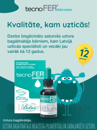 TecnoFer Bambini lašai vaikams, 30 ml | internetaptieka.lv