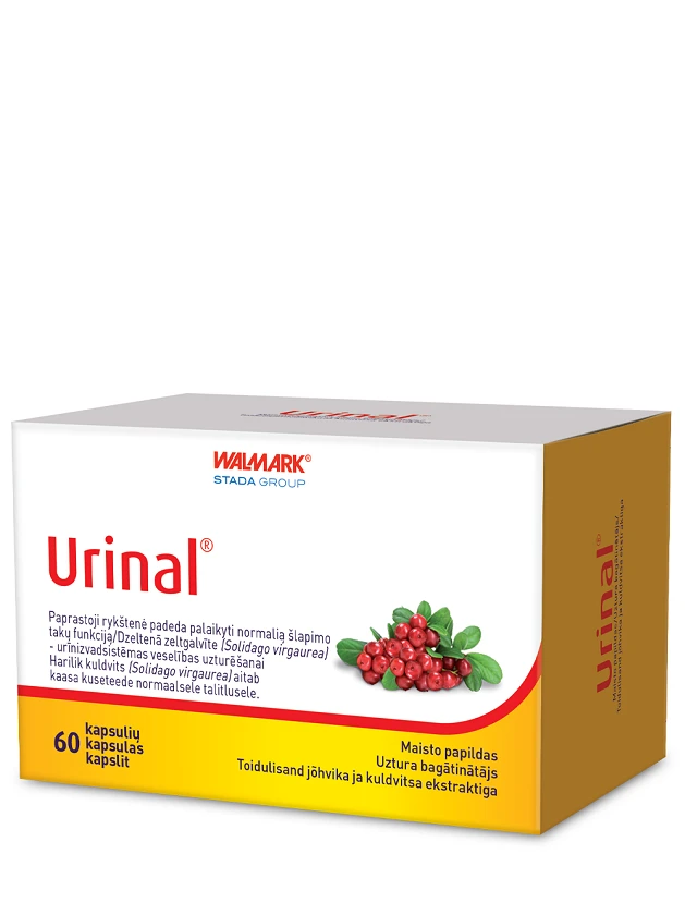 URINAL®, 60 kapsulas