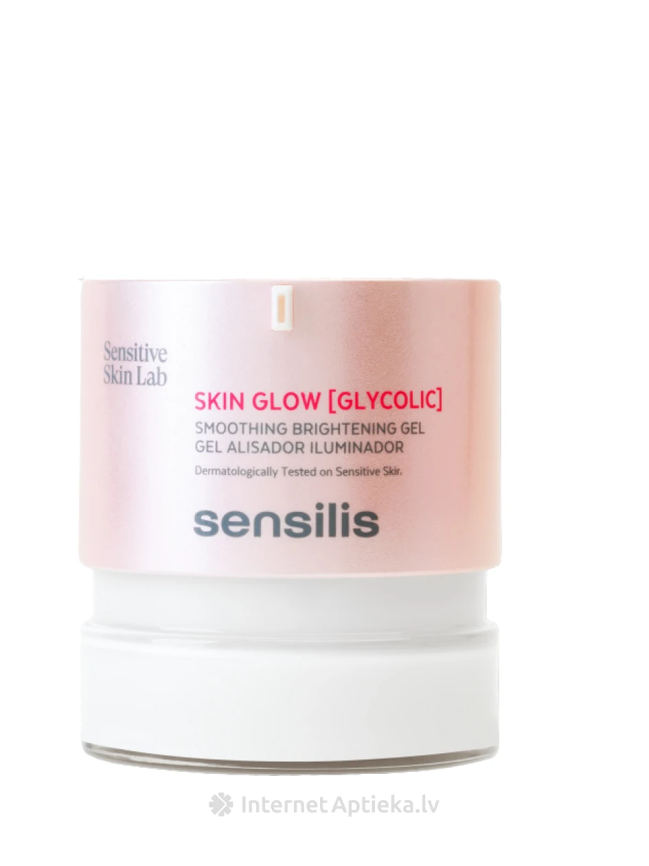 SENSILIS Skin Glow [Glycolic gel] šviesinantis ir lyginantis gelis, 50 ml | internetaptieka.lv