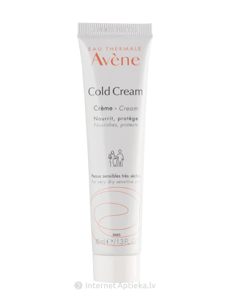 Avene Cold Cream крем для очень сухой кожи, 40 мл | internetaptieka.lv