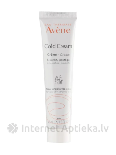 Avene Cold Cream krēms ļoti sausai ādai, 40 ml | internetaptieka.lv