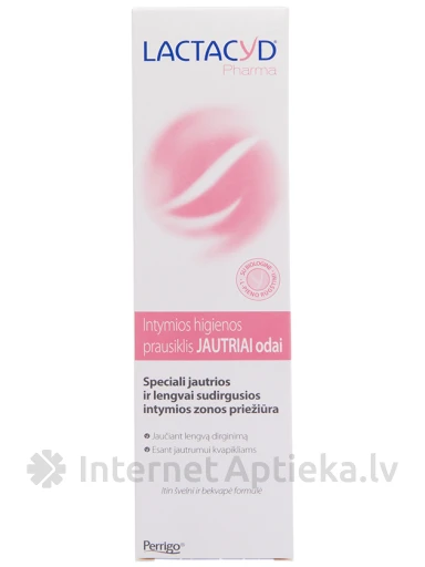 Lactacyd Pharma Sensitive pesuaine tundlikule intiimpiirkonnale, 250 ml | internetaptieka.lv