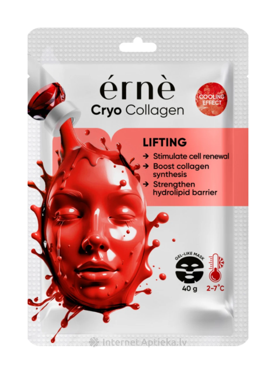 Erne cryo collagen sejas liftinga maska, 1 gb. | internetaptieka.lv