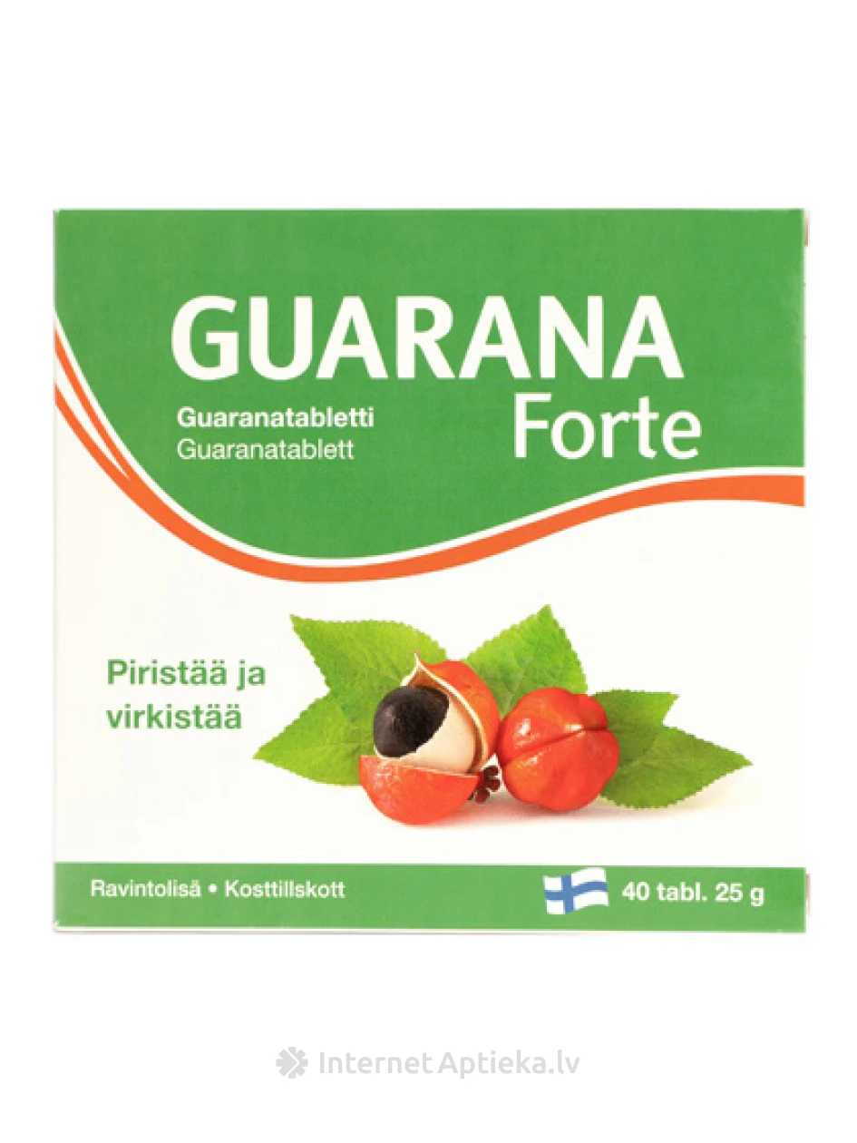 Guarana Forte, 40 tabletes | internetaptieka.lv