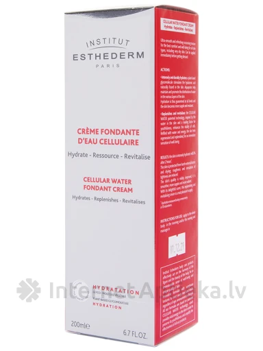 Institut Esthederm Celulārā ūdens krēms ķermenim, 200 ml | internetaptieka.lv